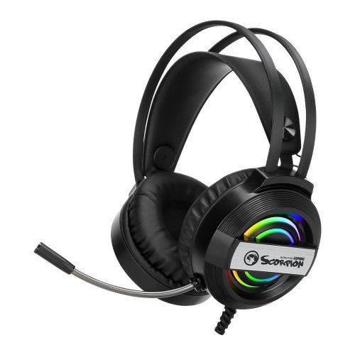 Marvo HG8902 RGB Wired Gaming Headphones | USB | Black