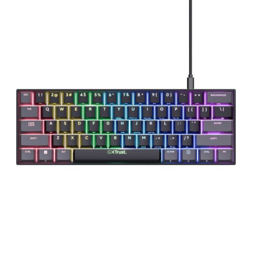 Trust gaming TRUST GXT 867 ACIRA 60% MINI RGB mechanical keyboard