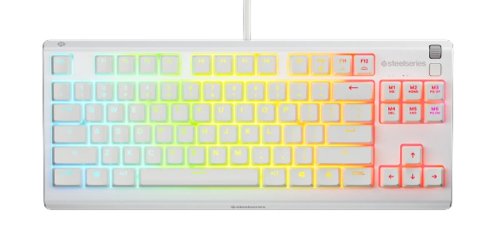 Steelseries Apex 3 TKL Membrane RGB Keyboard (US) (White)