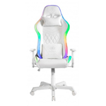 Deltaco WCH90 RGB LED melns ergonomisks krēsls
