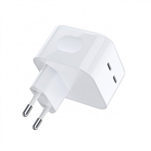 Charger CHOETECH 2x USB Type-C, 35W, PD3.0, Qc3.0