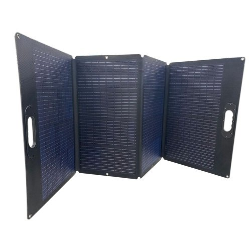 Power plant, llc Folding Solar Panel 160W, with Connectors MC4
