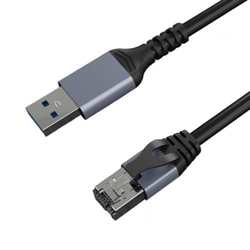 Extra digital Adapter Cable CAT6 UTP, USB3.0 Type-A - RJ45, 1m
