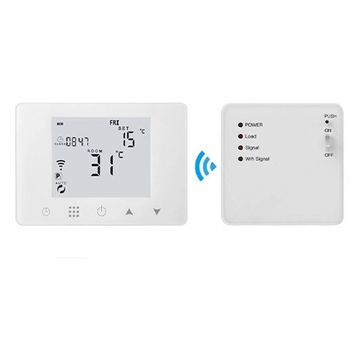 Hismart TUYA Programmable Heating Thermostat for Boiler Control, Wifi