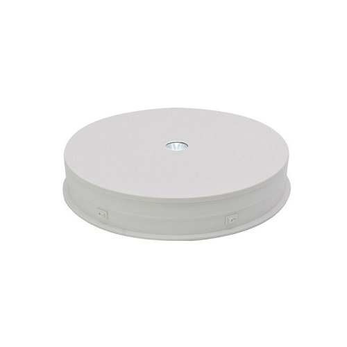 Puluz LED Rotating Turn-Table Display Stand,  Round 30cm, White