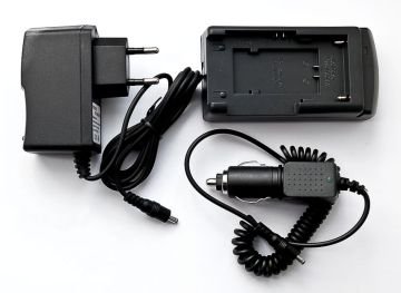 Extra digital Charger DU07/14/21, VBG130/260, CGA-D07S/08S/ D120/220, S002E"