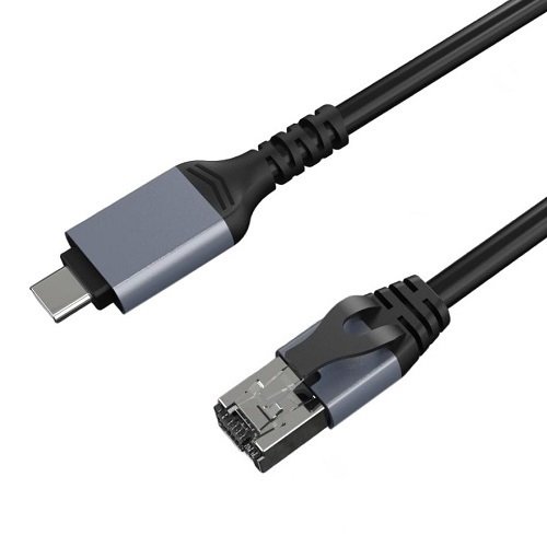 Extra digital Adapter Cable CAT6 UTP, USB Type-C to RJ45, 2m