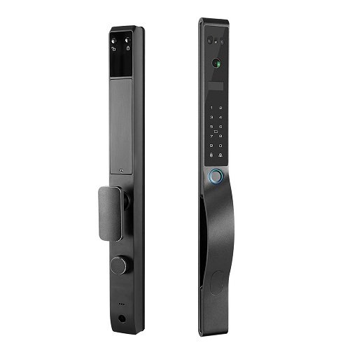 Hismart Smart Door Lock, Tuya, Face Recognition, Fingerprint, Right-Hand