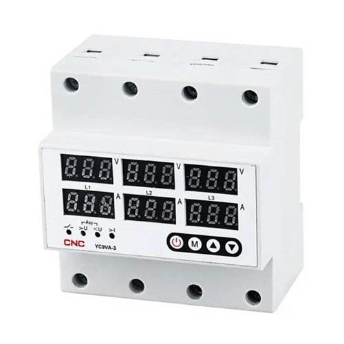 CNC Overvoltage &amp; Undervoltage Protector, 63A, 3-phase