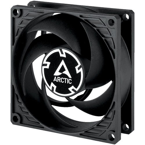 Arctic gmbh ARCTIC P8 MAX High-Speed Fan, 4-pin, 80mm, Black