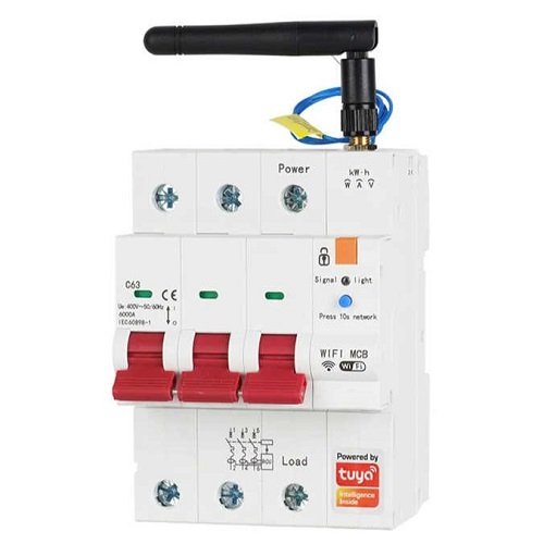 Tuya Smart Circuit Breaker, 3P, Wi-Fi, RS485, 63A