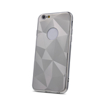 Aizmugurējais vāciņš iLike Apple iPhone XR Geometric Shine case Silver