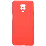 Evelatus Xiaomi Redmi Note 9 Pro / Redmi Note 9S Nano Silicone Case Soft Touch TPU Xiaomi Red