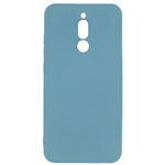 Evelatus Redmi 8 Soft Touch Silicone Case with Strap Xiaomi Blue