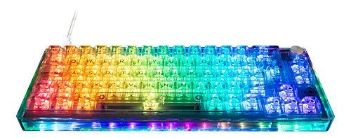 Deltaco DK460 65% wired (transparent) mechanical keyboard | US