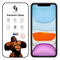 Connect Сonnect Corning Gorilla Ultra Izturīgs 3D aizsargstils priek&scaron; Apple iPhone 11 / XR Melna