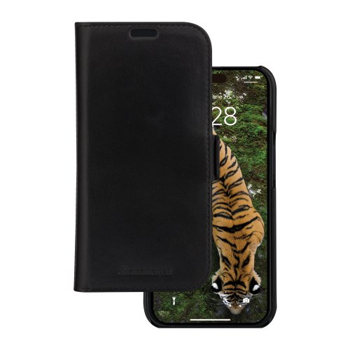Apple iPhone 15 Lynge 2-in-1 Wallet Case by Dbramante1928 Black