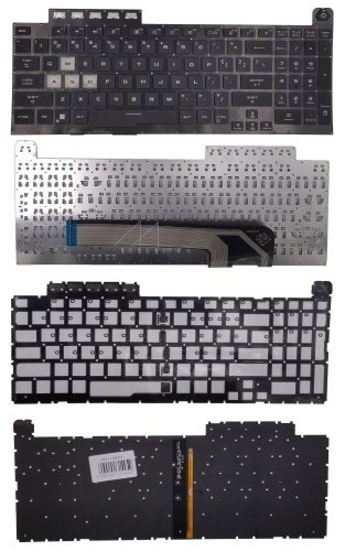 Keyboard ASUS FA506, FA706, US, with RGB backlight