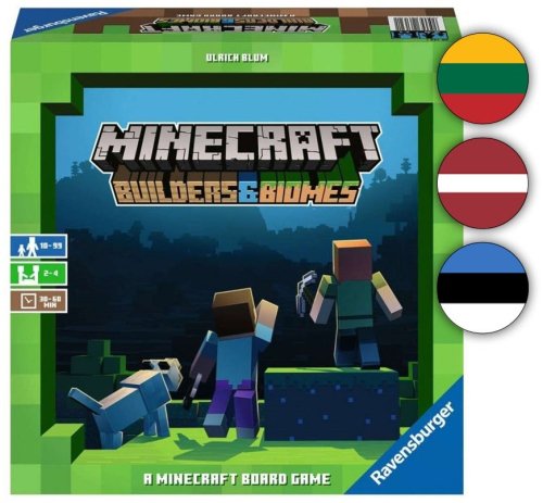 Ravensburger Minecraft: Builders &amp; Biomes | LT/LV/EE