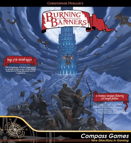 Compass games Burning Banners: Rage of the Witch Queen