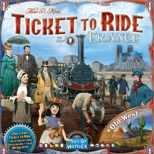 Days of wonder Ticket to Ride Map Collection 6: France &amp; Old West