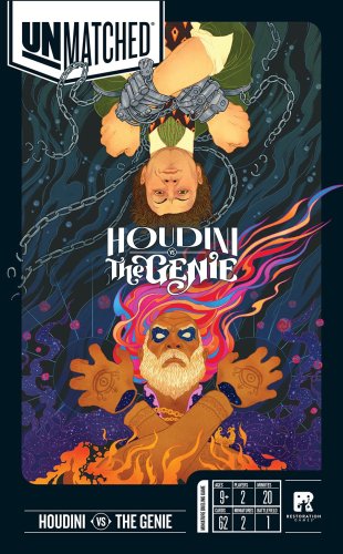 Iello Unmatched: Houdini vs. The Genie