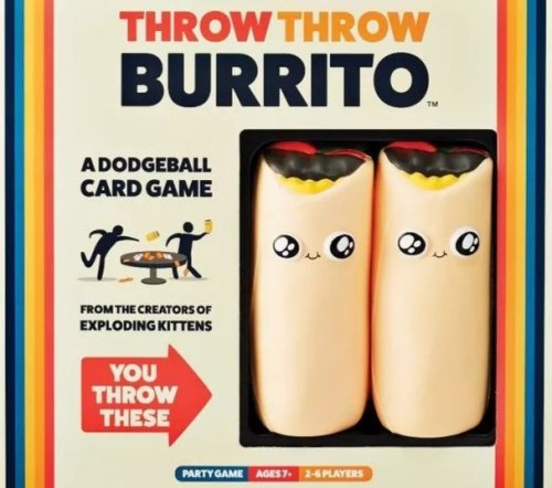 Exploding kittens Throw Throw Burrito