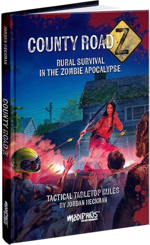 Modiphius entertainment County Road Z Core Rulebook