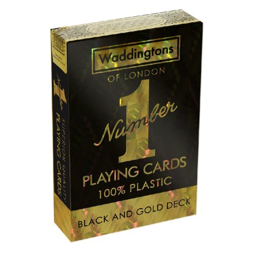 Winning moves Waddingtons Playing Cards - Black and Gold