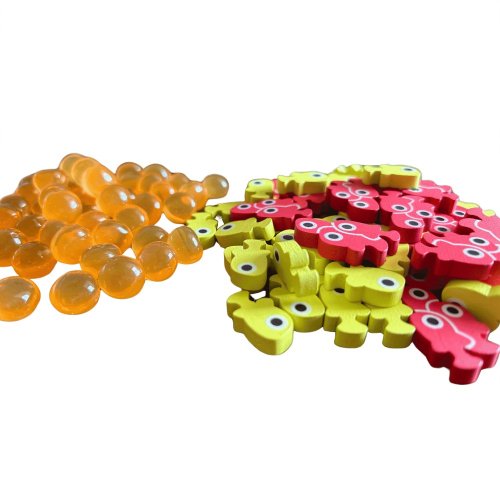 Stonemaier games Finspan: Upgrade Pack (Wooden Tokens &amp; Squishy Eggs)