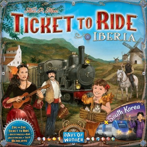 Days of wonder Ticket to Ride Map Collection 8: Iberia &amp; South Korea