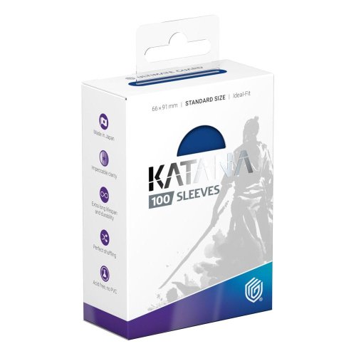 Ultimate guard Katana Sleeves Standard Size (100) - Blue Bird