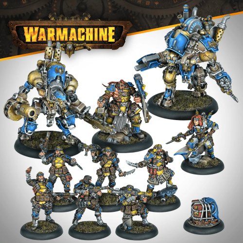 Steamforged games ltd. Warmachine - Cygnar Gravediggers Auxiliary Expansion