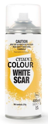 Games workshop Citadel Primer Spray: White Scar