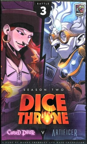 Roxley games Dice Throne: Season Two &ndash; Cursed Pirate v. Artificer