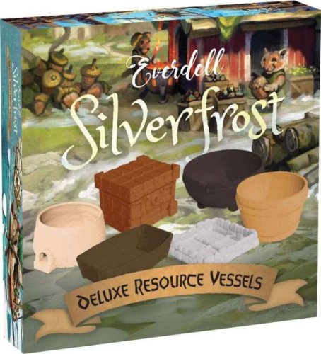 Tabletop tycoon Everdell Silverfrost Deluxe Resource Vessels