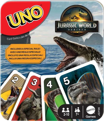 Mattel UNO Jurassic World Rebirth