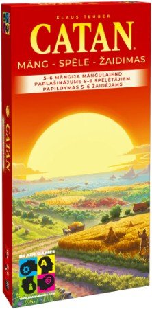 Brain games Catan 5-6 (2025) | LT, LV, EE,