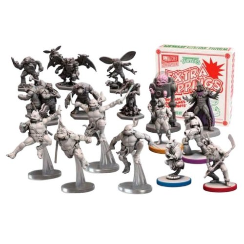 Iello Unmatched Adventures: Teenage Mutant Ninja Turtles - Ultimate Miniatures Pack