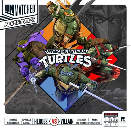 Iello Unmatched Adventures: Teenage Mutant Ninja Turtles