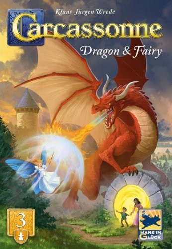 Hans im gl&uuml;ck Carcassonne #3 Dragon & Fairy V3
