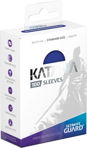 Ultimate guard Katana Sleeves Standard Size (100) - Blue