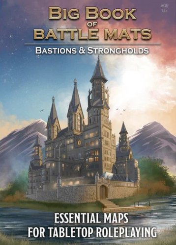 Loke battlemats Loke Battle Mats: Big Book of Battle Mats - Bastions & Strongholds