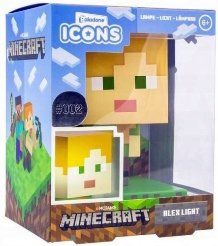 Paladone Minecraft Alex Icon Light