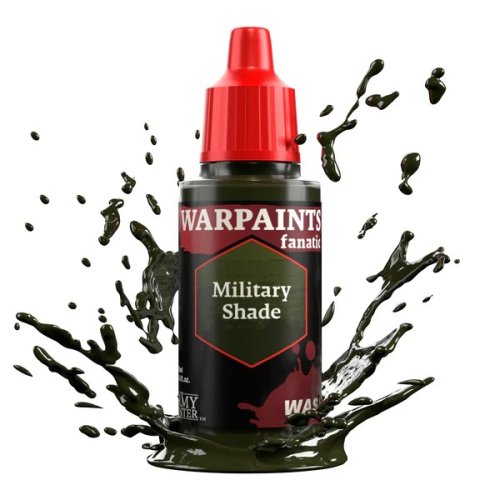 The army painter Warpaints Fanatic Wash: Military Shade