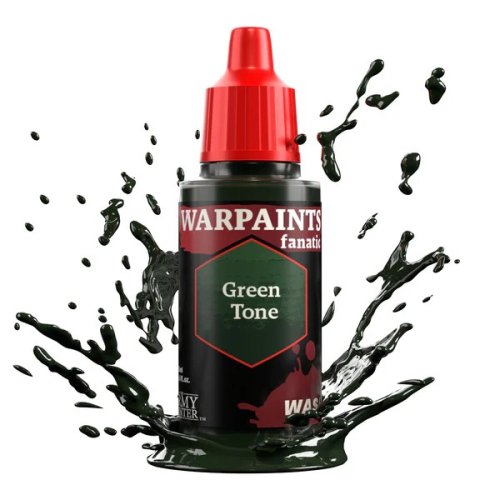 The army painter Warpaints Fanatic Wash: Green Tone