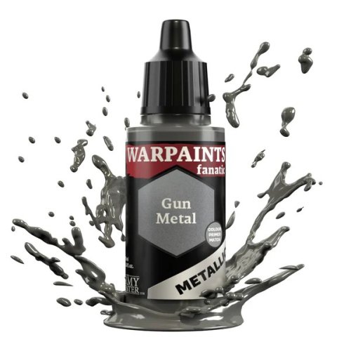 The army painter Warpaints Fanatic Metallic: Gun Metal