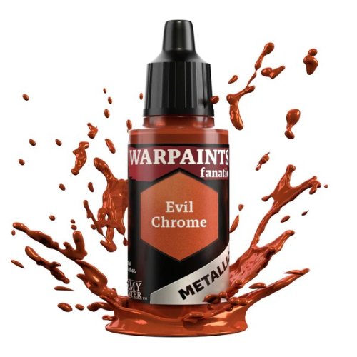 The army painter Warpaints Fanatic Metallic: Evil Chrome
