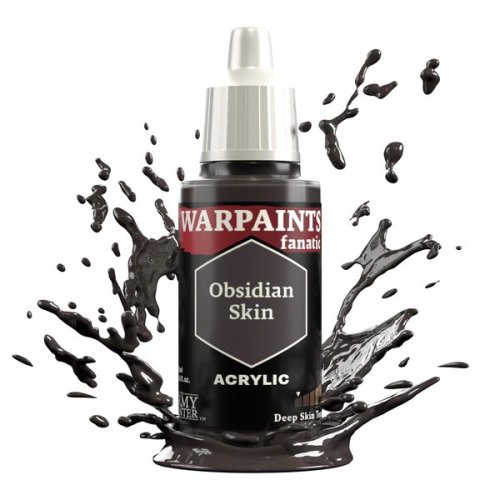 The army painter Warpaints Fanatic: Obsidian Skin