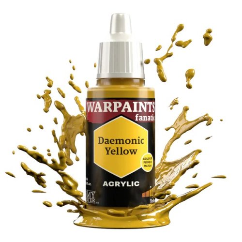 The army painter Warpaints Fanatic: Daemonic Yellow